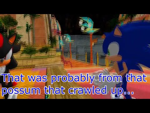 THE RETURN OF DARK ROUGE!!! Dark Rouge Deals with Shadow and Sonic at Tropical Resort - VRChat