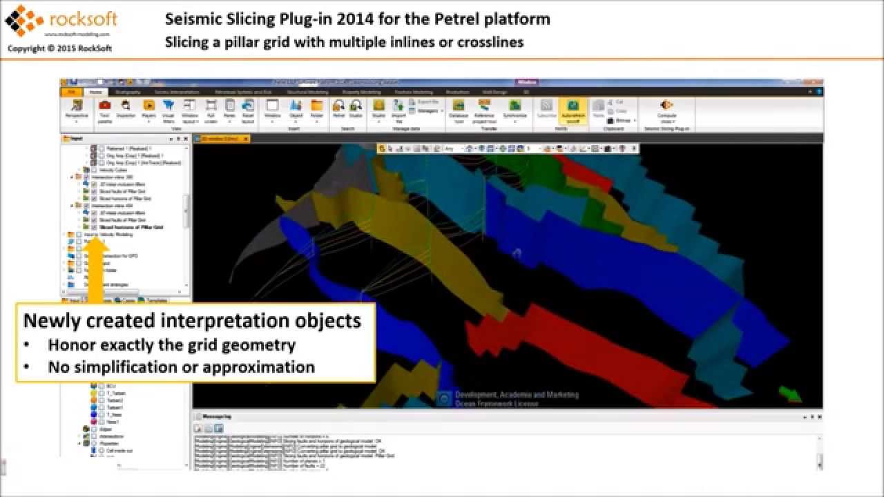 Seismic Slicing Plug-in