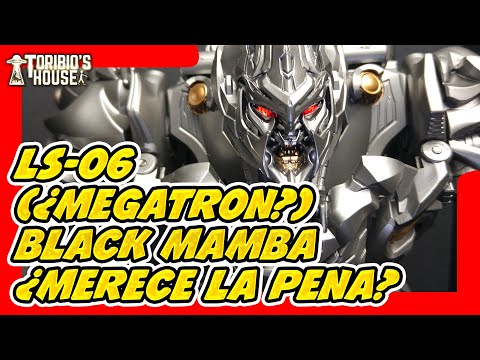 LS-06 BLACK MAMBA ¿MEGATRON? TRANSFORMER MEGA TANK COMMANDER