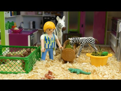 Playmobil Film "Tiere im Haus + der entlaufene Pinguin" Familie Jansen / Kinderfilm / Kinderserie