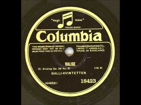 Galli-Kvintetten - Valse