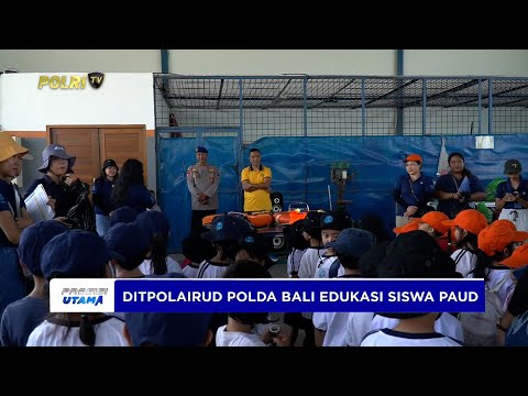 DITPOLAIRUD POLDA BALI EDUKASI SISWA PAUD CENTRAL BALI SEKOLAH LAB SOSIAL