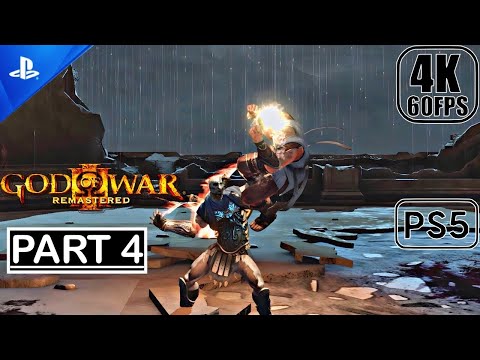God Of War 3 Remastered PS5 - Gameplay Walkthrough (60FPS 4K) Part 4 No Commentary