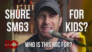 Video thumbnail for Shure SM63 - Less Plosives with a Dynamic Omnidirectional Microphone by Ray Ortega