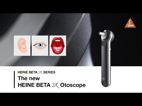 The new HEINE BETA X Otoscope