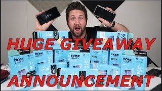 MY LARGEST GIVEAWAY ANNOUNCEMENT!! New Tempered Glass CHAMPION!
