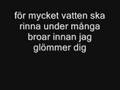 Veronica Maggio - stopp with lyrics 