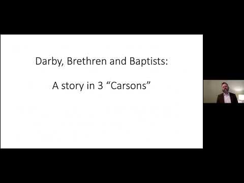 IBC Video: J. N. Darby and the Baptists (Dr Crawford Gribben)