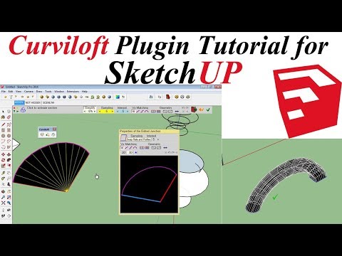 Complete Curviloft Plugin Tutorial for Sketchup