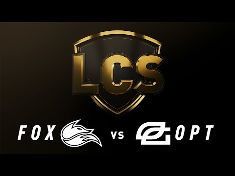 FOX vs. OPT - Week 2 Day 2 | LCS Spring Split | Echo Fox vs. OpTic Gaming (2019)