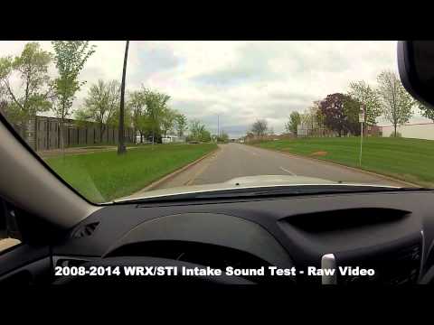 GrimmSpeed Cold Air Intake - 08-14 WRX/STI, 09-13 FXT - Raw Sound Clip