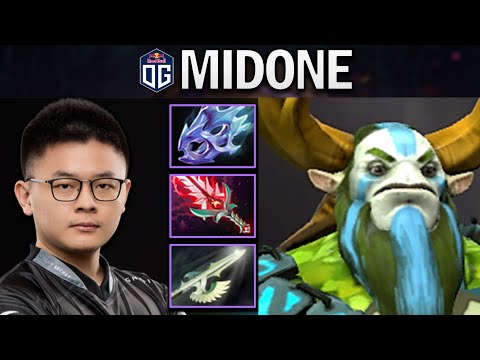 OG.MIDONE NATURE'S PROPHET - PRO OFFLANE - DOTA 2 7.27 GAMEPLAY