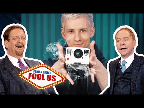 Penn & Teller: Most difficult judgement in the history of Fool Us! Mellow with a camera trick