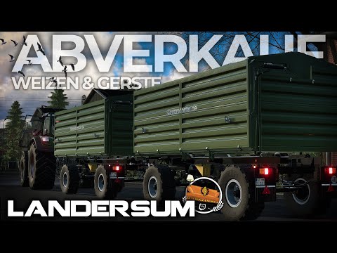 LANDERSUM | #68 | ABVERKAUF der SAISONERNTE mit Sieversdorfer Anhänger | LU Wohnzimmer