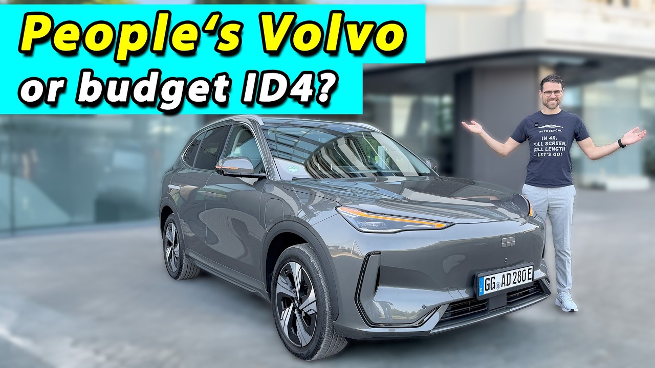Geely E5 (EX-5) driving REVIEW - cheaper Volvo or ID4 or Leapmotor alternative?