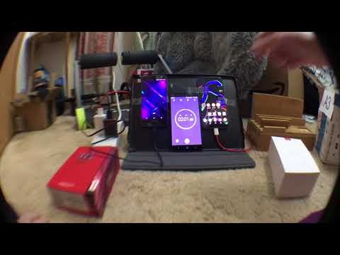 Moto Z2 Force & OnePlus 5T battery speed test!