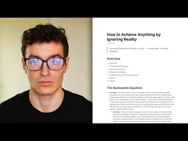 How You Can Achieve Anything by Ignoring Reality and Reversing Your ...