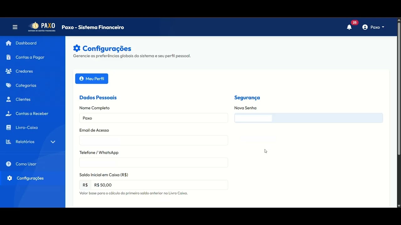 Organização Financeira