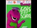 Barney Home Video Barney Goes To School 1996 VHS