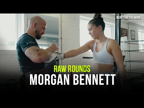 Raw Rounds: Morgan Bennett Muay Thai Pad Work - Team Jai Dee