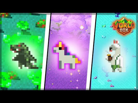 HOW TO UNLOCK ALL ANIMALS IN WORLDBOX! (Without using Elves)