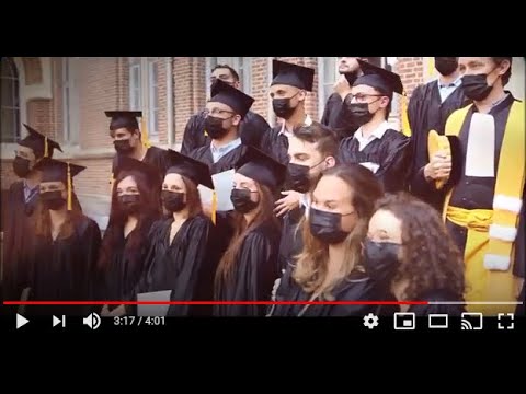 Remise des diplômes des Masters FLSH Lille, promo 2019-2020