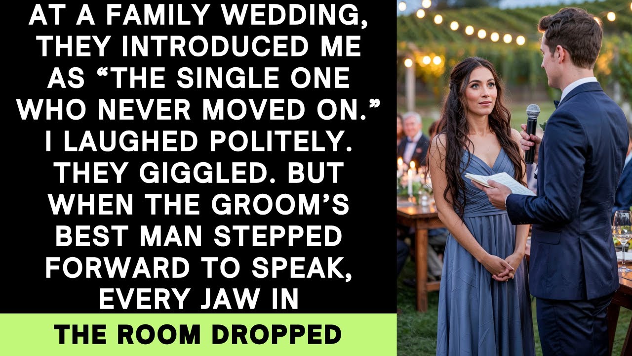 They Introduced Me as ‘The Single One Who Never Moved On.’ Then the Best Man Took the Mic