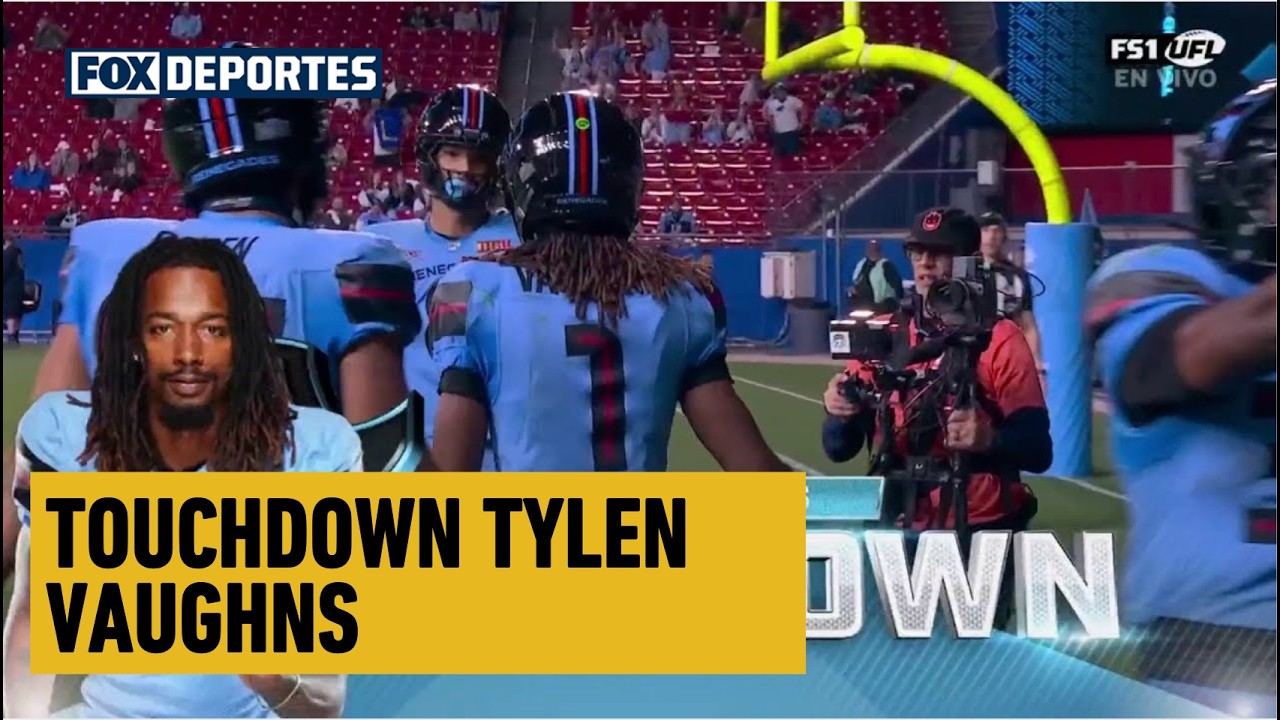 🙌 SEGUNDO TOUCHDOWN Tylen Vaughns | St. Louis Battlehawks 6-24 Dallas Renegades | UFL 2026