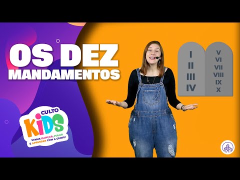 Os Dez Mandamentos | Culto Infantil | PIBBH