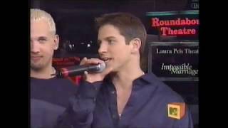 98 Degrees *She&#39;s Outta My Life (Acapella) &amp; Because Of You* NYC