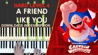How to play A Friend Like You Andy Grammer hard LEVEL 4 piano cover tutorial for kids