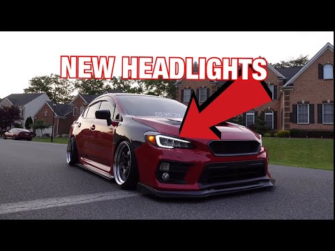 THE BEST SUBARU WRX HEADLIGHTS! (2015+) install