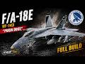 FULL BUILD F A 18E VF 143 Pukin Dogs Academy 12547