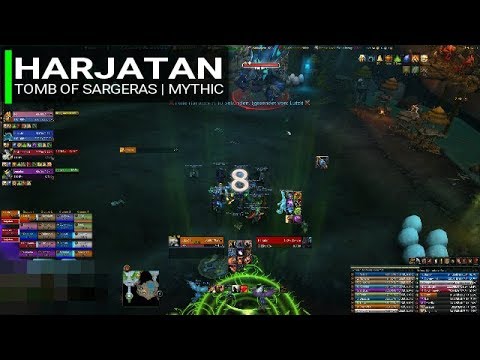 Tomb of Sargeras - Harjatan Mythic [4K]