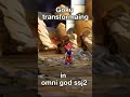 Goku Transforming Into Ssj Omni God Mugen Dragon Ball