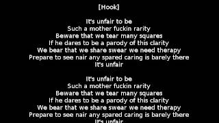 Tech N9ne - Unfair (Feturing Krizz Kaliko and Ces Cru)