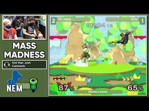 Mass Madness 37 SSBM - PF | Mekk (C. Falcon) vs. Silver (Fox) - Melee WSF