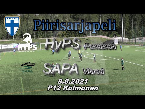 Piirisarja P12 HyPS Punainen - SAPA Vihreä 0-5 (0-5)