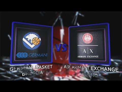 Highlights/ Germani Basket Brescia - AX Armani Exchange Milano 27º turno LBA Serie A PosteMobile