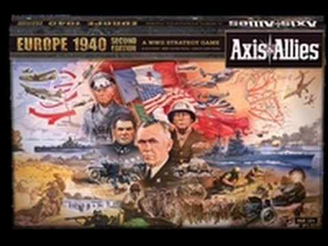 Axis & Allies Europe 1940 - game Set Up