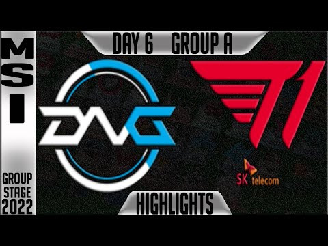 DFM vs T1 Highlights | MSI 2022 Day 6 Group A | Detonation FocusMe vs T1