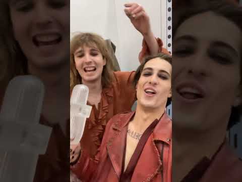 Maneskin - winner of Eurovision 2021. Italy