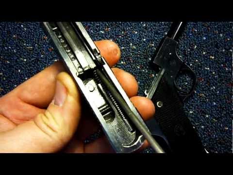 High Standard Model A B & HD Military Disassembly Field Strip Takedown