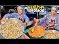 Best 49/- CUTE Didi ke Makhan Malai Kurkure Momos | Street Food India