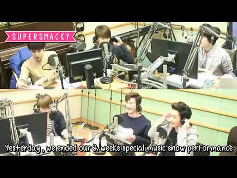 [ENGSUB] 140407 KTR - Super Junior-M pt 1/5