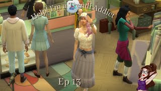 Sims 4 ~ I may be addicted to making Trendi Outfits to sell Ep. 13 ~ Pregnant Teen Rags to Riches