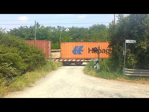 Passaggio a livello Alessandria Via della Moisa parte 2 - Level crossing - Bahnübergang