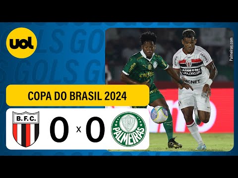 BOTAFOGO-SP 0 X 0 PALMEIRAS - COPA DO BRASIL: VEJA OS MELHORES MOMENTOS