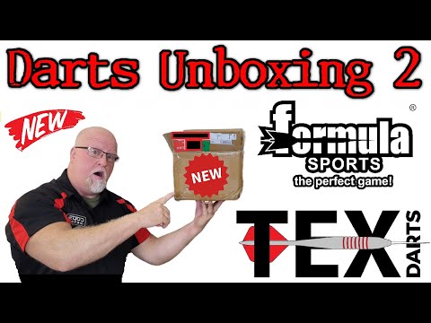 Formula Sports Unboxing Video - New Brand Of Darts - Tex Darts