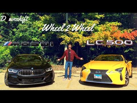 WHEEL 2 WHEEL | BMW M850i vs Lexus LC 500 - Halo Wars